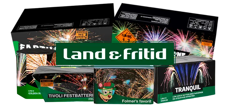Land & Fritid fyrværkeri