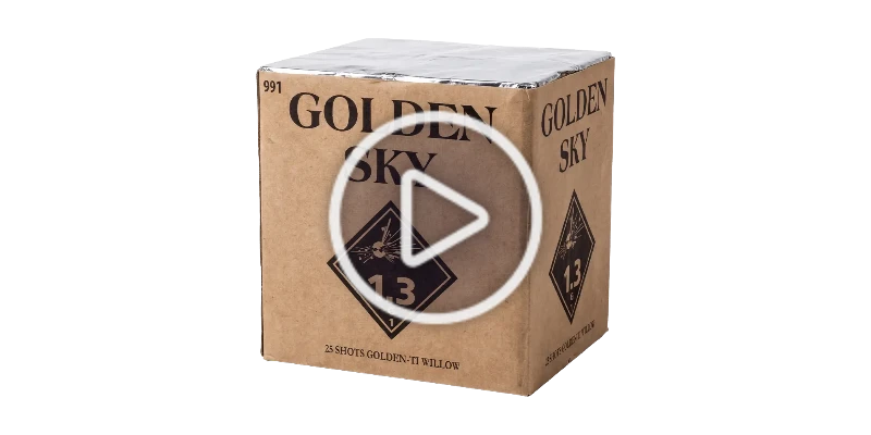 Royal Fireworks Golden Sky