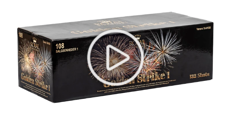 Royal Fireworks Golden Strike 1 Compound